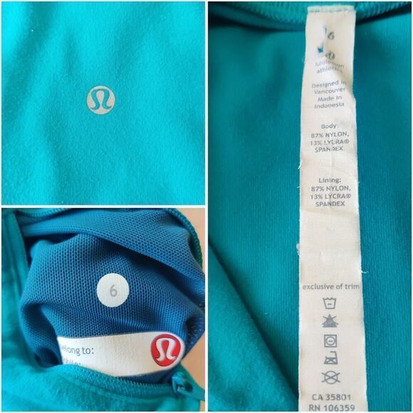 Lululemon Stride Hooded Jacket sz 6 - Picture 11 of 12